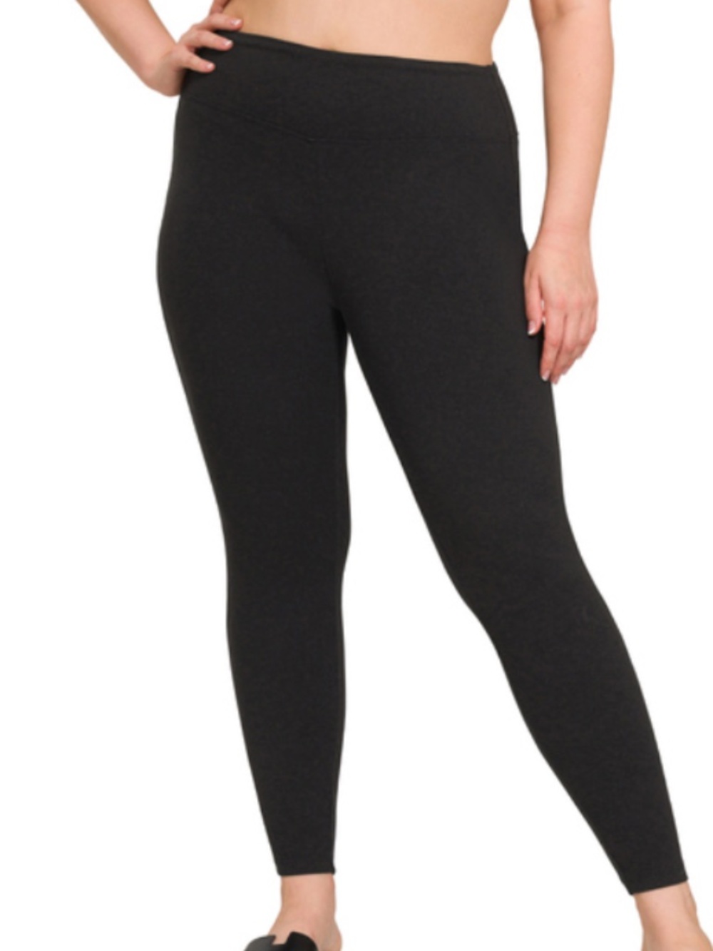 Zenana Black Leggings